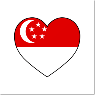Heart - Singapore Posters and Art